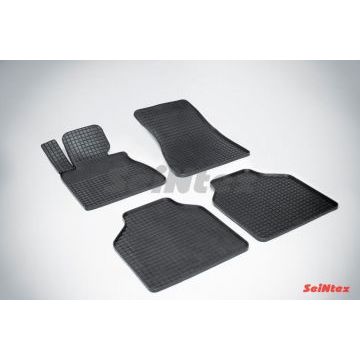 Коврики резиновые Seintex с рисунком Сетка для BMW 7 E-66L 2001-2008 Коврики резиновые Seintex с рисунком Сетка для BMW 7 E-66L 2001-2008