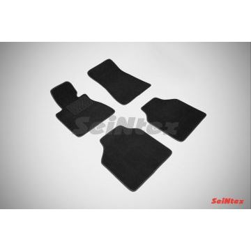 Коврики салона Lux текстильные Seintex чёрные на длинную базу для BMW 7 E66 Long 2001-2008 Коврики салона Lux текстильные Seintex чёрные на длинную базу для BMW 7 E66 Long 2001-2008