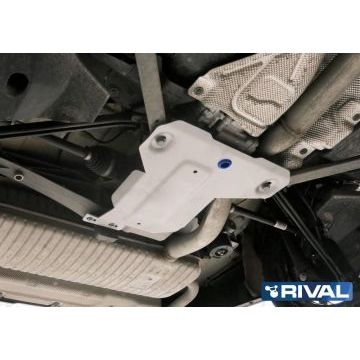 Защита редуктора алюминий 4 мм RIVAL для BMW X1, 20i; 20d; полный привод 2015-