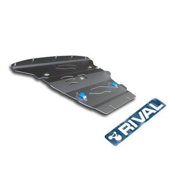 Защита картера алюминий 4 мм RIVAL для BMW X1, 20i; 20d; 25d; полный привод 2009-2015