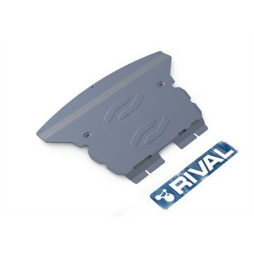 Защита картера алюминий 4 мм RIVAL для BMW X1, 18i; задний привод 2009-2015