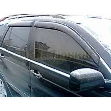 Дефлекторы боковых окон SIM 4 штуки для BMW X5 2000-2006