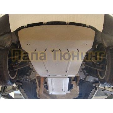 Защита картера (алюминий) 4мм ТСС для BMW X5 3.0i, 4.4i/3.0D (F15) 2013-2018 BMW X6 3.0i, 4.4i/3.0D (F16) 2014-2019
