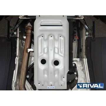 Защита КПП + РК алюминий 4 мм RIVAL для BMW X5, 35i; 30d; 25d; 40d; 50i 2010-2013/BMW X5, 35i; 30d; 25d; 40d; 50i 2013-2018/BMW X6, 30d; 35i; 50i 2008-2014/BMW X6, 30d; 35i; 50i 2014-2020