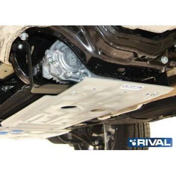 Защита КПП + РК алюминий 4 мм RIVAL для BMW X5, 35i; 30d; 25d; 40d; 50i 2010-2013/BMW X5, 35i; 30d; 25d; 40d; 50i 2013-2018/BMW X6, 30d; 35i; 50i 2008-2014/BMW X6, 30d; 35i; 50i 2014-2020