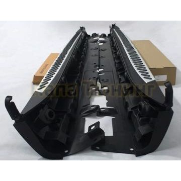 Пороги алюминиевые OEM-style для BMW X6 2014-