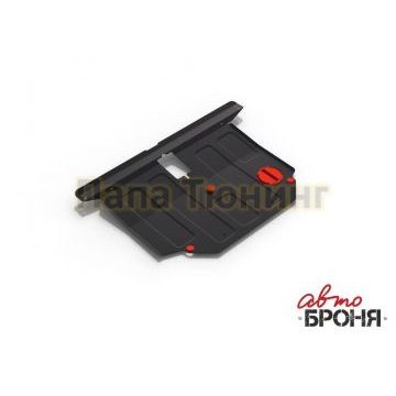 Защита картера + КПП АвтоБРОНЯ сталь 2 мм Toyota Corolla/Corolla Fielder/Corolla Runx, V - 1.4; 1.6:1.5; 1.8; 2002-2006