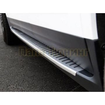 Пороги алюминиевые OEМ-style OEM Tuning для Cadillac XT5 2016-