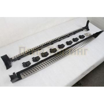 Пороги алюминиевые OEМ-style OEM Tuning для Cadillac XT5 2016-