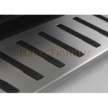 Пороги алюминиевые OEМ-style OEM Tuning для Cadillac XT5 2016-