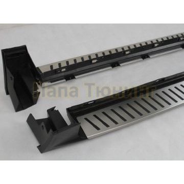 Пороги алюминиевые OEМ-style OEM Tuning для Cadillac XT5 2016-