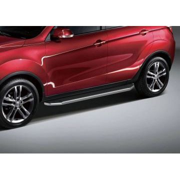 Пороги алюминиевые Rival Premium для Changan CS35 2013-