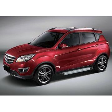 Пороги алюминиевые Rival Start овальные для Changan CS35 2013-