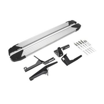 Пороги алюминиевые Rival Start овальные для Changan CS35 2013-