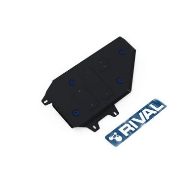 Защита топливного бака Rival для 1,6 АКПП сталь 2 мм на передний привод для Changan CS35 2013-