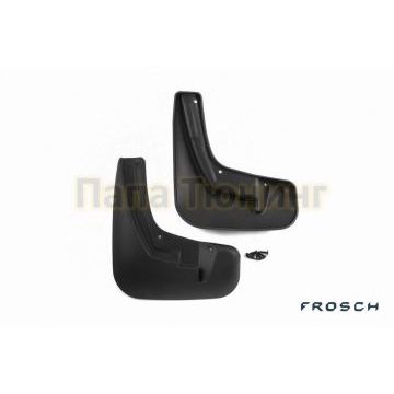 Брызговики передние Autofamily премиум 2 штуки на седан для Chery Arrizo 7 2014-