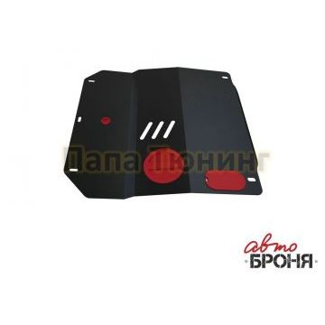 Защита картера и КПП Автоброня сталь 2 мм для Suzuki Swift 2010-2013