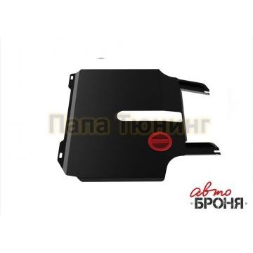 Защита картера + КПП сталь 2 мм АвтоБРОНЯ для Chery Bоnus, V - 1,5 2011-2014/Chery Very, V - 1.5 2011-2016