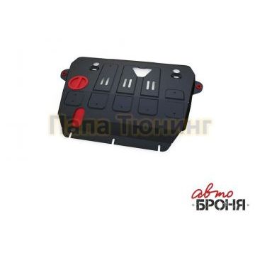 Защита картера + КПП сталь АвтоБроня для Toyota Alphard, V - 3.5 2015-2017/Toyota Alphard, V - 3.5 2017-/Toyota Alphard, V - 3.5 2008-2015