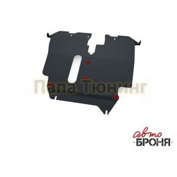 Защита картера и КПП Автоброня для 1,6 сталь 2 мм для Toyota Corolla Spacio 1997-2001