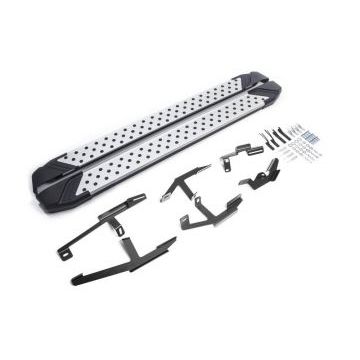 Пороги алюминиевые Rival BMW-Style для Chery Tiggo 2 2017-