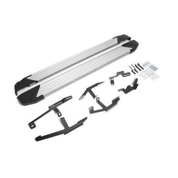 Пороги алюминиевые Rival Start овальные для Chery Tiggo 2 2017-