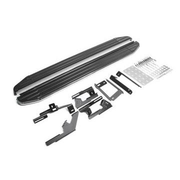 Пороги алюминиевые Rival Premium для Chery Tiggo 5 2014-