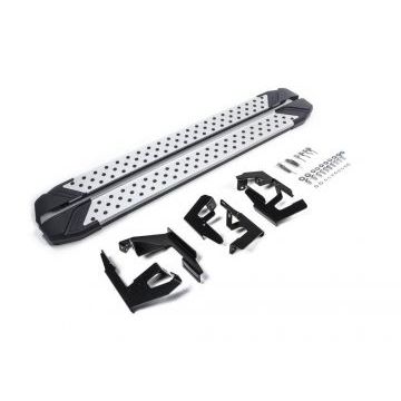 Пороги алюминиевые Rival BMW-Style для Chery Tiggo 3 2017-