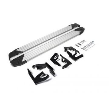 Пороги алюминиевые Rival Start для Chery Tiggo 3 2017-