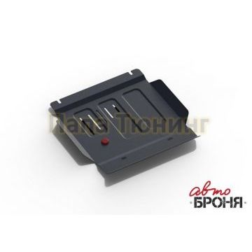 Защита РК сталь 2 мм АвтоБРОНЯ для Toyota Hilux Surf, V - 3.0d; 3.4 1995-2002/Toyota Land Cruiser 90, V - 3.0d; 3.4 1996-2001