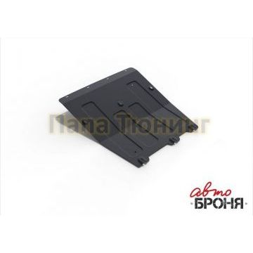 Защита картера + КПП АвтоБРОНЯ сталь 2 мм для Volkswagen Crafter, V - 2.0TDI(140л.с.); V - 2.0TDI(177л.с.); МКПП; передний привод 2016-/Man TGE 3.180, V - 2.0TDI(177л.с.); МКПП; передний привод 2017-