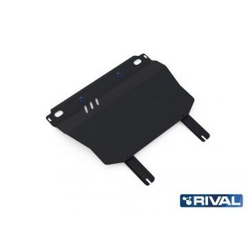 Защита картера + КПП Rival сталь 2 мм для Chevrolet Lanos, V - 1,5; МКПП; 2005-2009