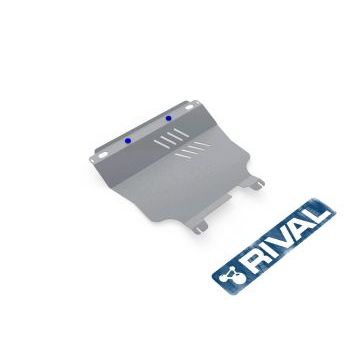 Защита картера и КПП Rival увеличенная для 1,3 и 1,5 МКПП алюминий 4 мм для Chevrolet Lanos/ZAZ Chance 2005-2014