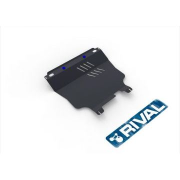 Защита картера + КПП Rival сталь 2 мм для Chevrolet Lanos, V - 1,5; МКПП; Увеличенная 2005-2009