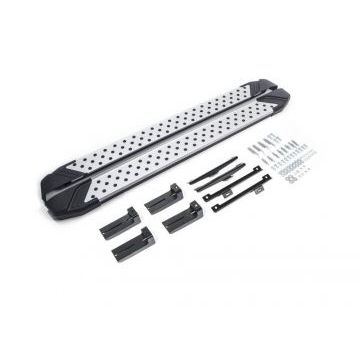 Пороги алюминиевые Rival BMW-Style для Volkswagen Tiguan 2016-