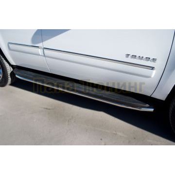 Пороги труба d42 РусСталь для Chevrolet Tahoe 2006-2014 Пороги труба d42 РусСталь для Chevrolet Tahoe 2006-2014