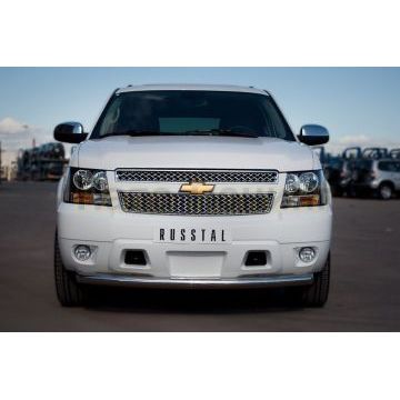 Защита переднего бампера d76 РусСталь для Chevrolet Tahoe 2006-2014 Защита переднего бампера d76 РусСталь для Chevrolet Tahoe 2006-2014