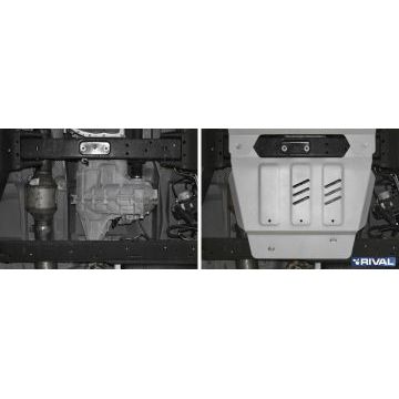 Защита РК Rival алюминий 4 мм для Chevrolet Tahoe, V - 6.2 2014-