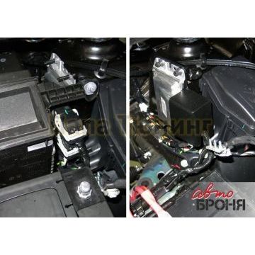 Защита электронного блока управления сталь 2 мм АвтоБРОНЯ для Lada Largus Cross, V - 1.6 (106л.с.) 2017-/Lada Largus, V - 1.6(87л.с.); 1.6(106л.с.) 2017-/Lada Vesta SW Cross, V - 1.6; 1.8 2017-/Lada Vesta SW, V - 1.6; 1.8 2017-/Lada Vesta, V - 1.6; 1.8 2015-/Lada Xray, V - 1.6; 1.8 2016-/