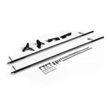 Защита штатных порогов 42 мм Rival для Lada Vesta SW Cross 2017-