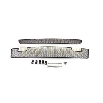 Защита радиатора Arbori черная сота 20 мм 2 штуки для Citroen Berlingo 2015-