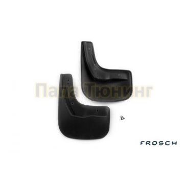 Брызговики задние Autofamily премиум 2 штуки на седан для Peugeot 301/Citroen C-Elysee 2013-