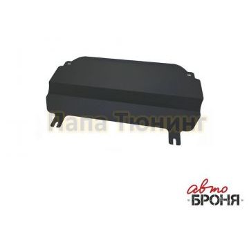 Защита картера + КПП сталь 2 мм АвтоБРОНЯ для Citroen C2, V - 1.4; 1.6 2005-2009/Citroen C3, V - 1.4; 1.6 2005-2009