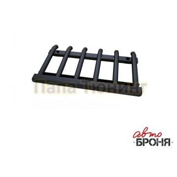 Защита рулевых тяг из трубы сталь 2 мм АвтоБРОНЯ для UAZ Hunter, V - все 2009-