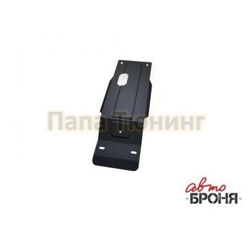 Защита картера + КПП сталь 2 мм АвтоБРОНЯ для UAZ 2206, V - 2.7 1965- /UAZ 3303, V - 2.7 1994-/UAZ 3741, V - 2.7 1994-/UAZ 3909, V - 2.7 1994-/UAZ 3962, V - 2.7 1965-