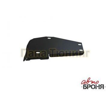 Защита редуктора сталь 2 мм АвтоБРОНЯ для Hyundai Santa Fe Premium, V - 2.2d; 2.4 2015-2016/Hyundai Santa Fe, V - 2.2d; 2.4 2012-2016Hyundai Santa Fe, V - 2.2d; 2.4 2016-2018/Kia Sorento, V - 2.2d; 2.4 2012-2021