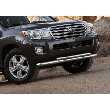 Защита передняя двойная 76-57 мм Rival для Toyota Land Cruiser 200 2012-2015