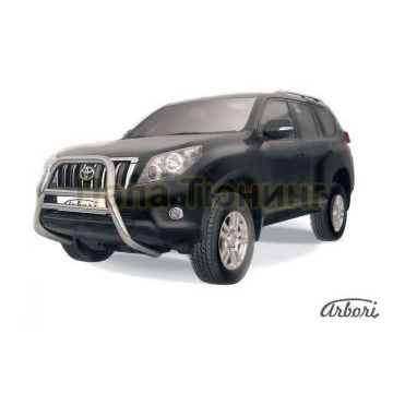Кенгурин высокий 76 мм Slitkoff для Toyota Land Cruiser Prado 150 2009-2013