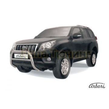 Кенгурин низкий 76 мм Slitkoff для Toyota Land Cruiser Prado 150 2009-2013