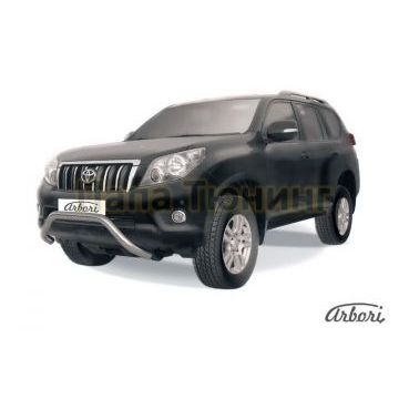 Кенгурин низкий мини 76 мм Slitkoff для Toyota Land Cruiser Prado 150 2009-2013